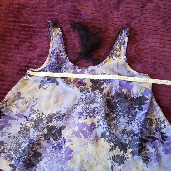 XXI sheer and lace tie back tank top - Picture 4 of 10